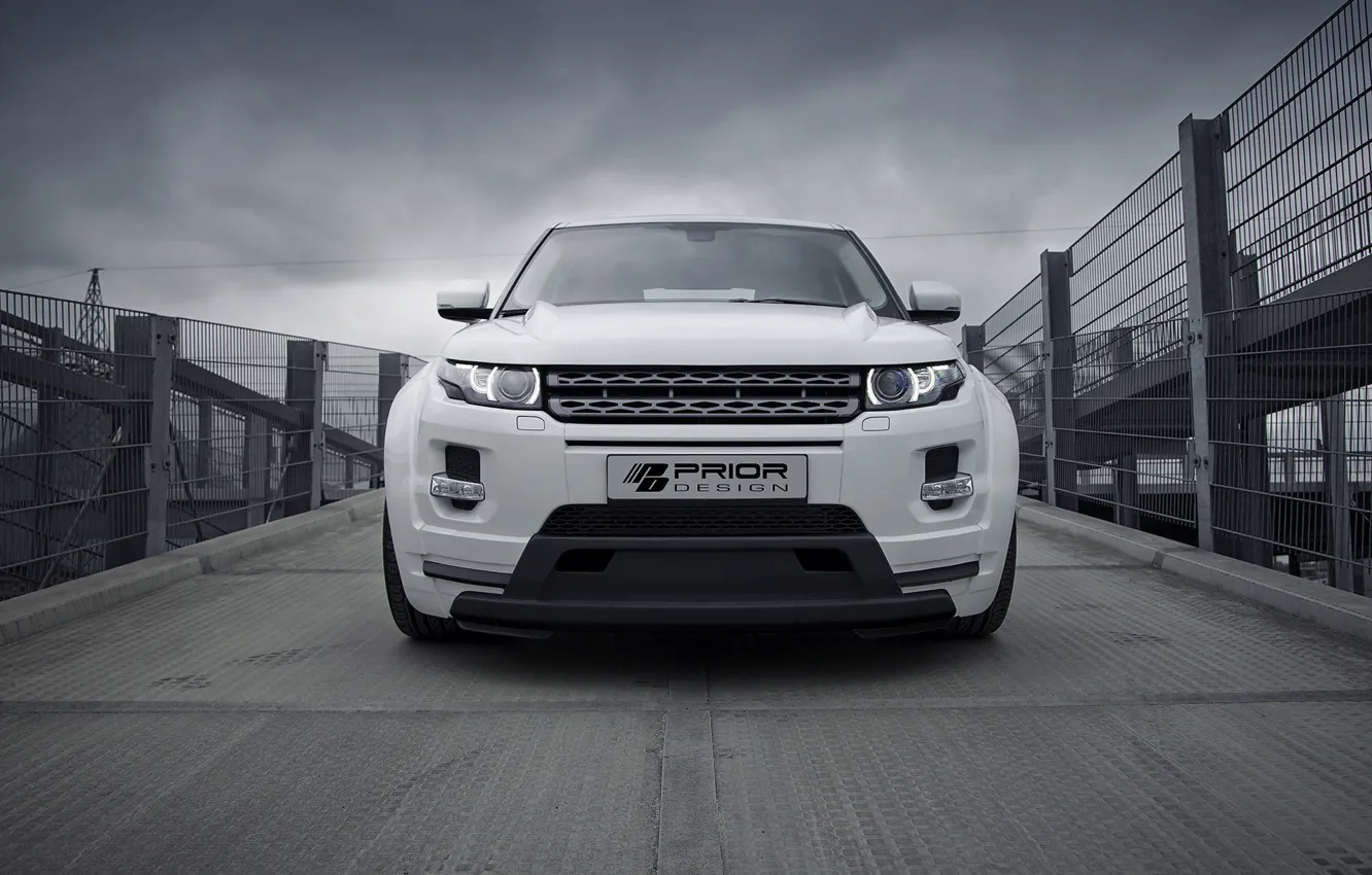 Photo wallpaper machine, Land Rover, Range Rover, the front, Evoque, range Rover, Prior-Design, PD650