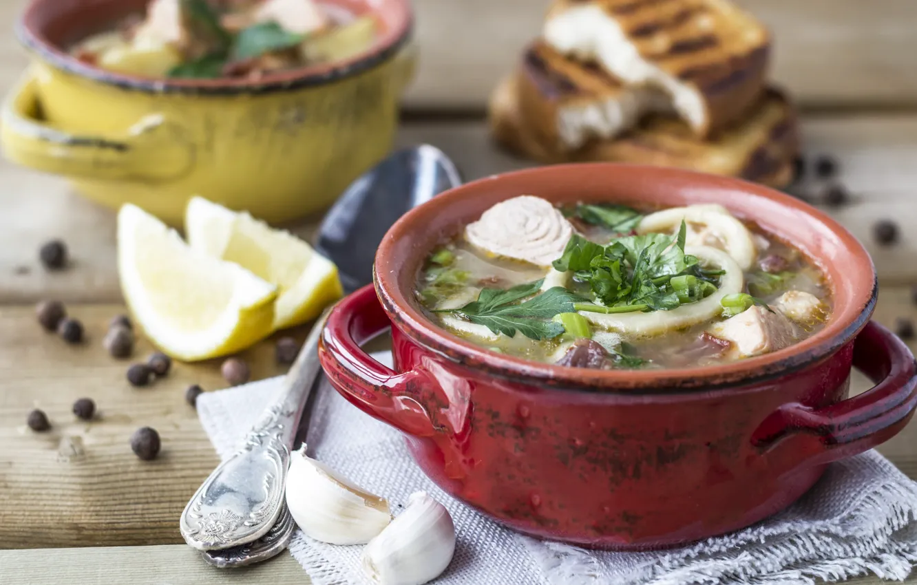 Photo wallpaper food, soup, soup