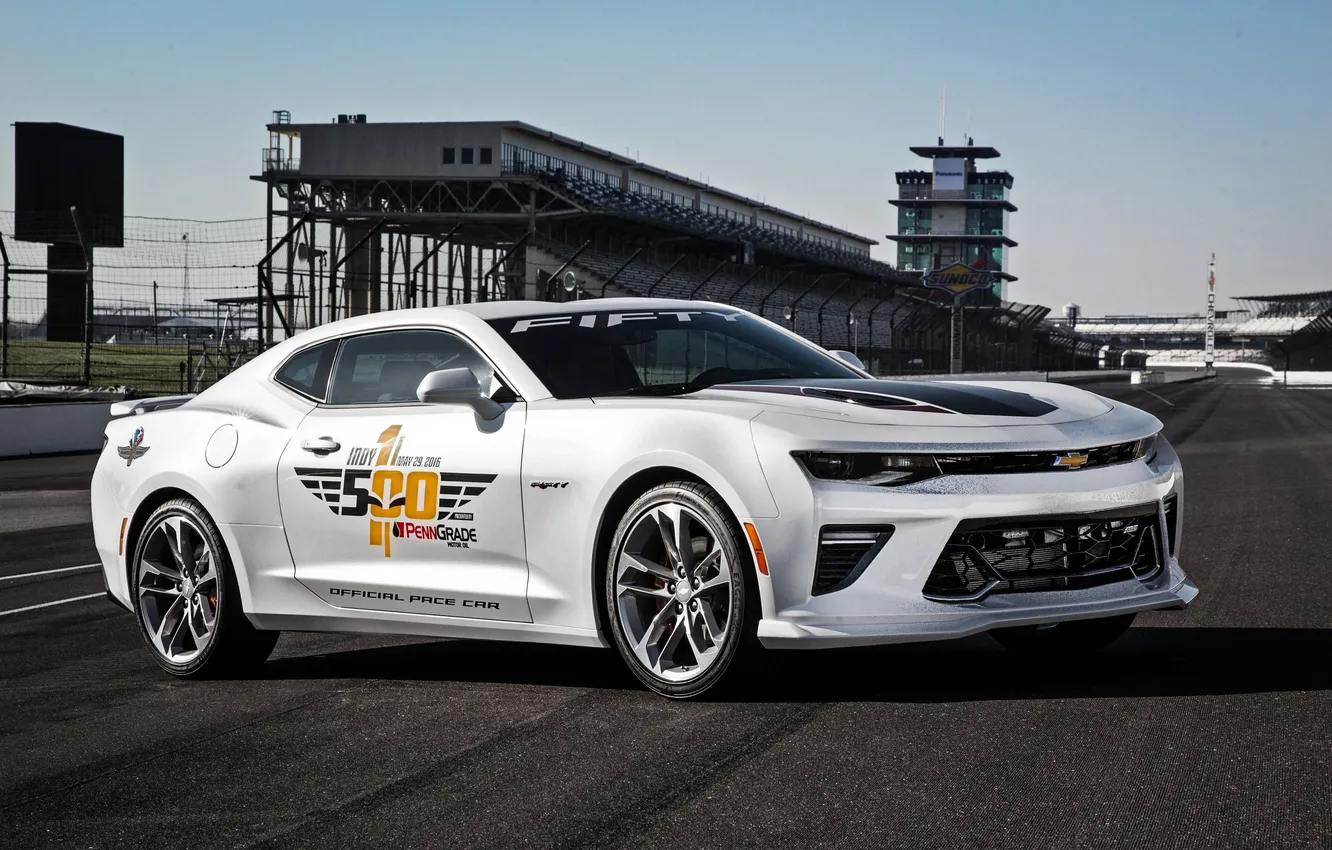 Photo wallpaper Chevrolet, Camaro, Chevrolet, Camaro, Pace Car
