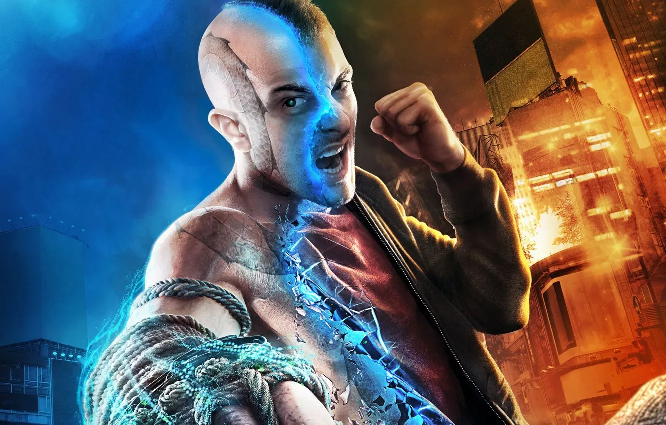 Photo wallpaper home, rope, tattoo, fighter, fist, Creek, Ubisoft Entertainment, Fighter Within