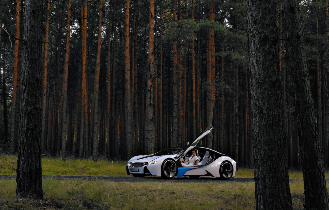 Photo wallpaper Concept, BMW, Vision, 2009, EfficientDynamics