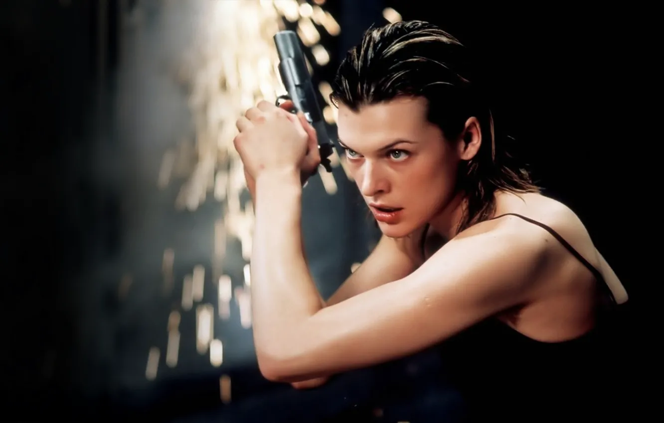 Photo wallpaper Resident Evil, Milla Jovovich, Alice, Milla.Jovovich