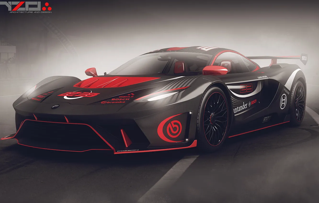 Photo wallpaper road, car, Poison, because concept