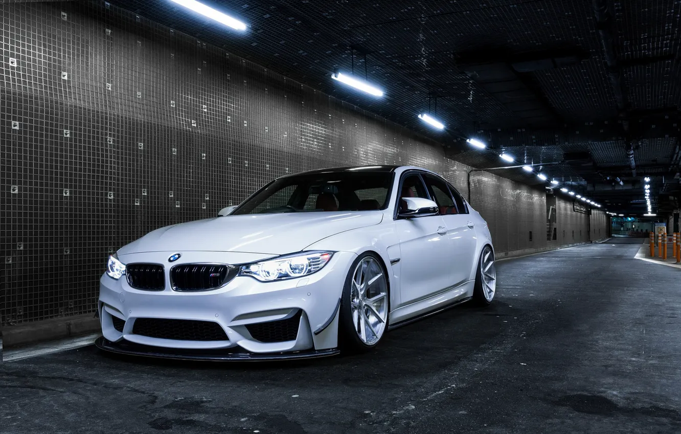 Photo wallpaper BMW, White, F80, M3