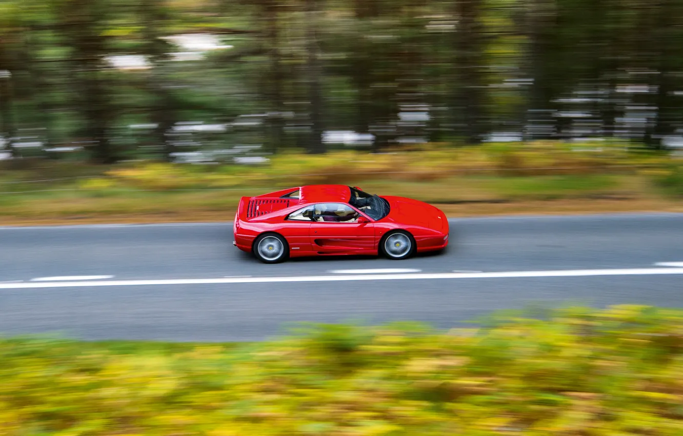 Photo wallpaper Ferrari, F355, Ferrari F355 Berlinetta