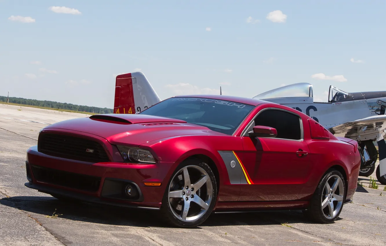 Photo wallpaper mustang, roush, 2013, edition, first, stage 3