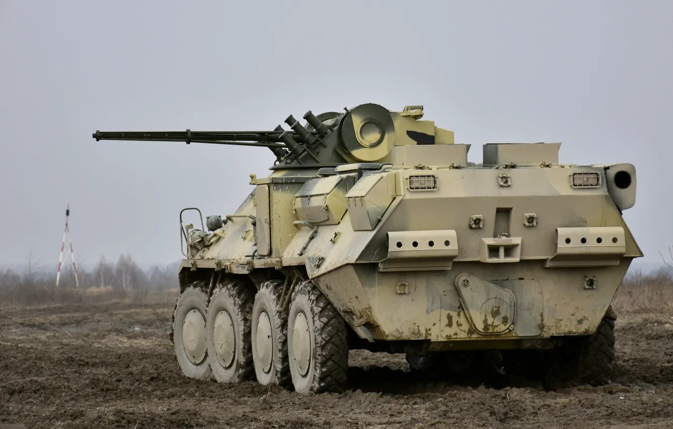 Photo wallpaper Ukraine, APC, OKB imeni Morozova, BTR-3, BTR-3DA, BM-3 "Shturm"