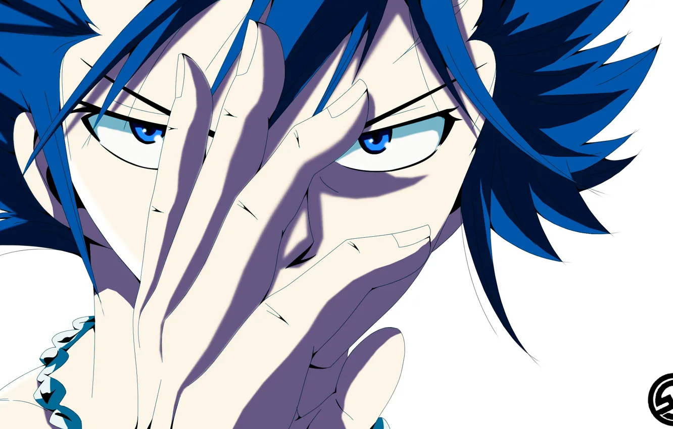 Photo wallpaper look, guy, Fairy Tail, Grey Fullbuster, Fairy tail