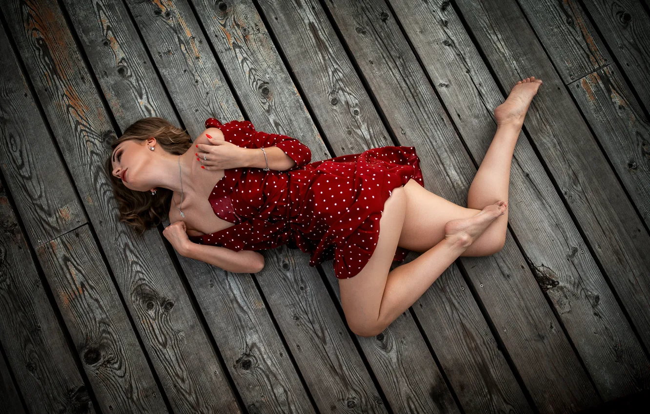 Photo wallpaper girl, sweetheart, model, bright, cool, gentle, brown hair, beautiful