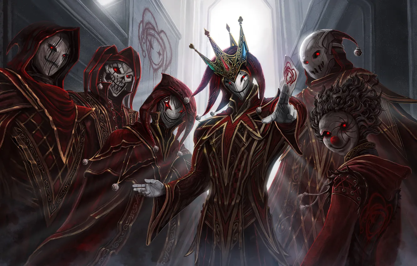 Photo wallpaper crown, undead, king