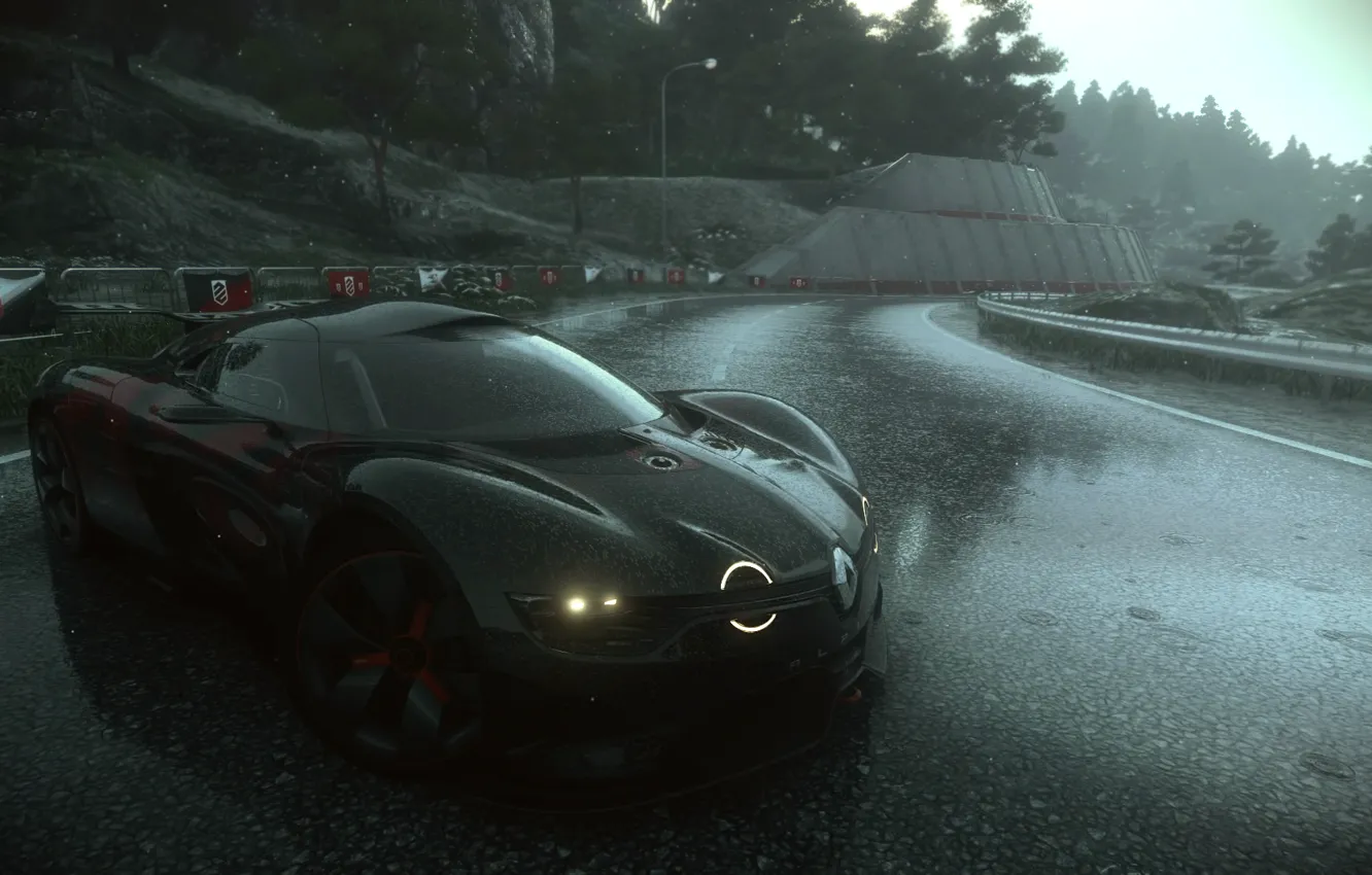 Photo wallpaper car, Renault, PS4, Driveclub