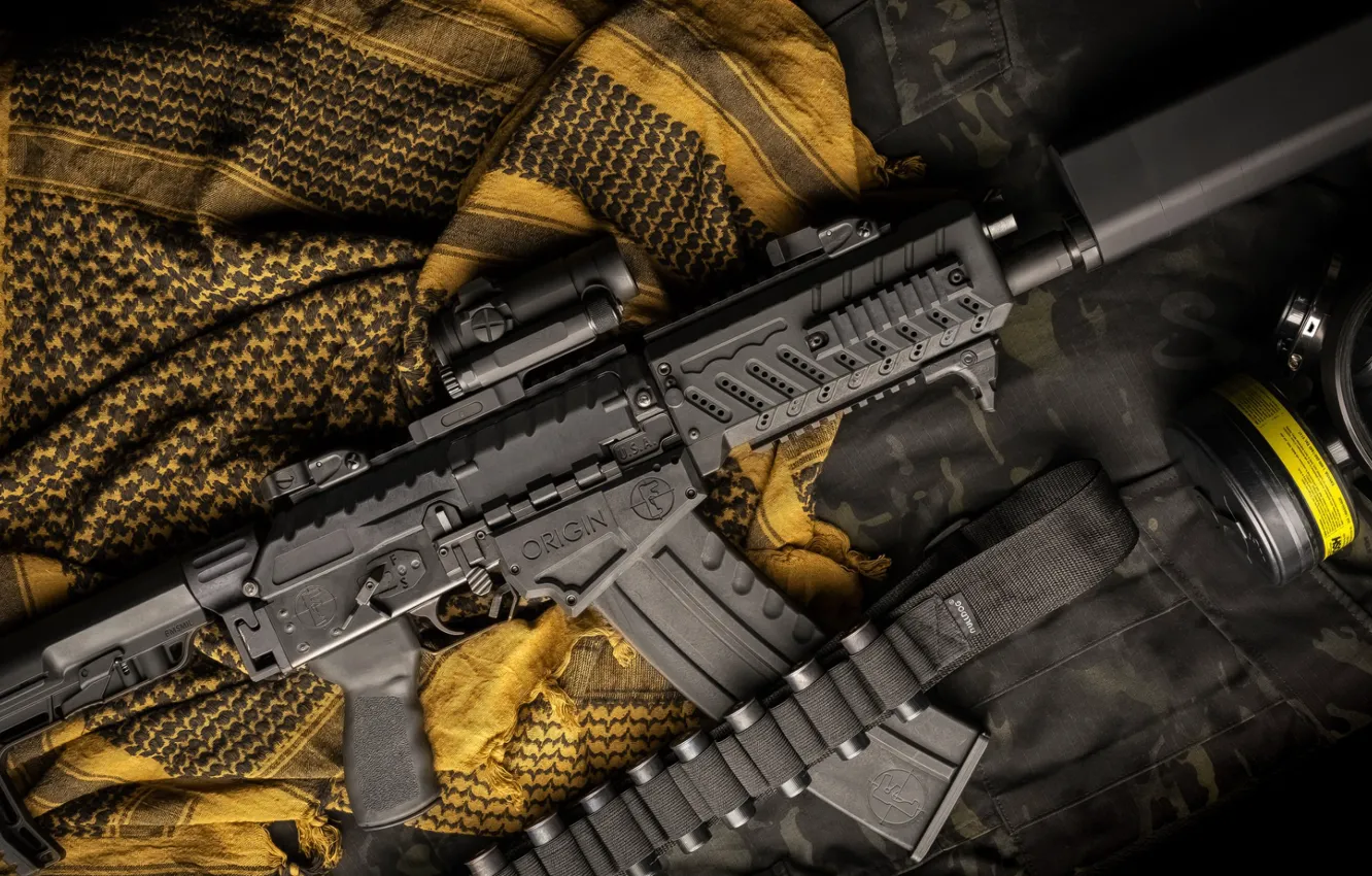 Photo wallpaper weapons, shotgun, weapon, shotgun, Origin, Fostech Origin 12, SBV 12