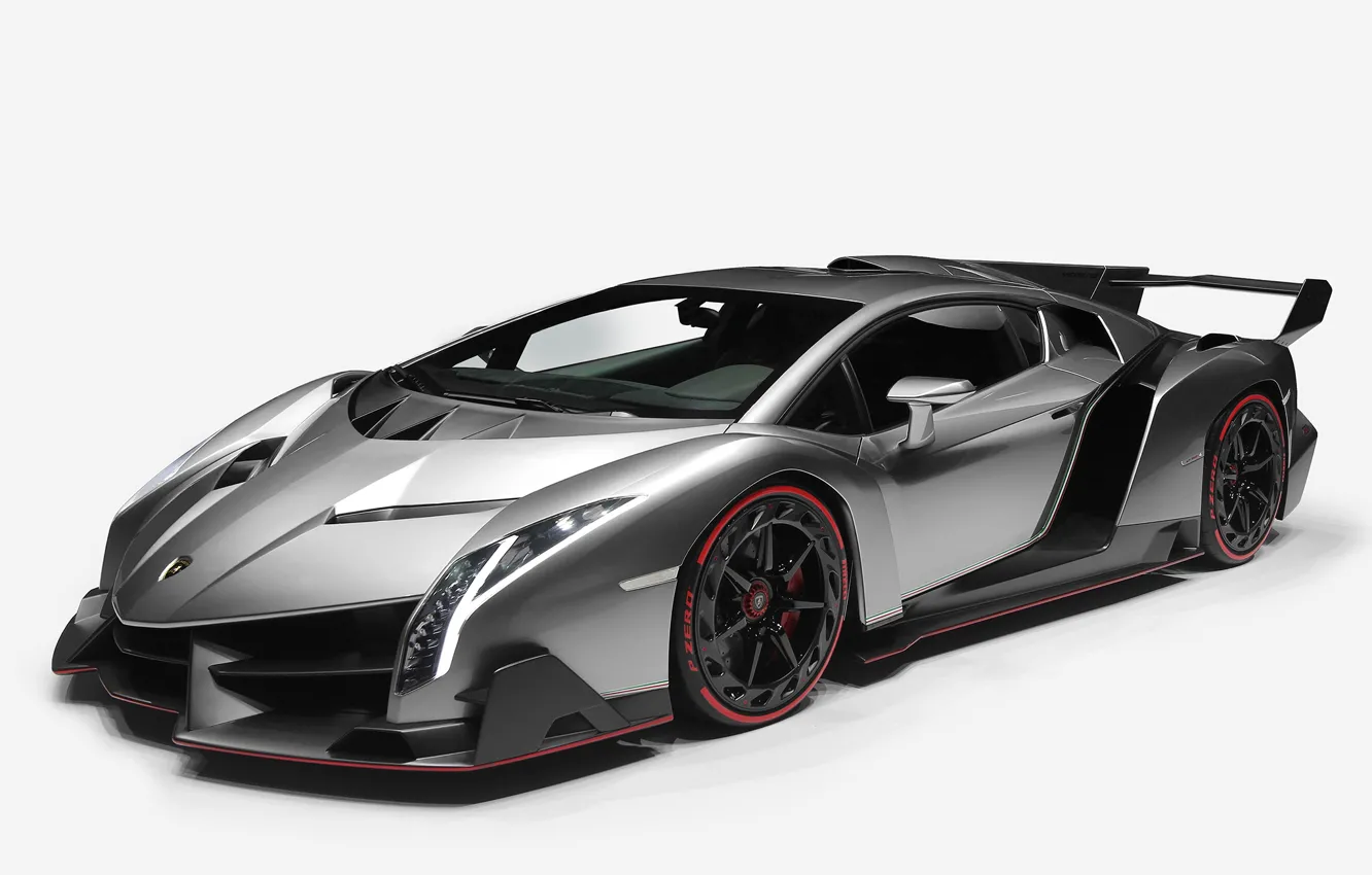 Photo wallpaper Lamborghini, supercar, Lamborghini, hypercar, 2013, Veneno, veneno