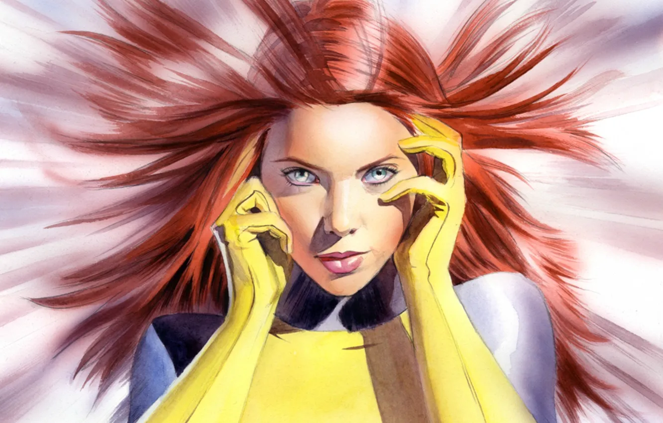 Photo wallpaper Phoenix, X-Men, Marvel, Jean Grey, Jean Grey