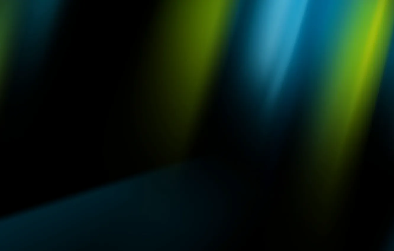 Photo wallpaper blue, abstraction, Windows, black, green, black