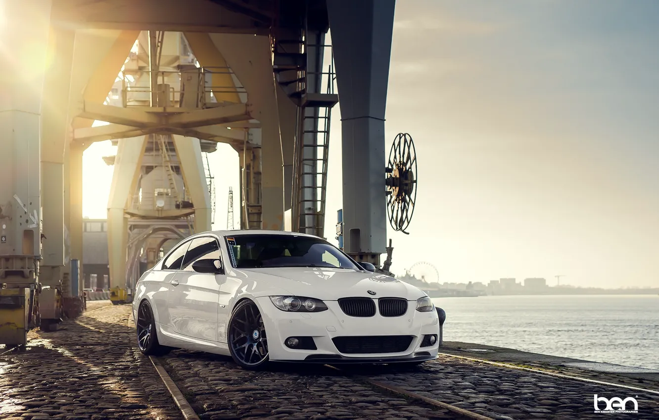 Photo wallpaper BMW, E92, 335d