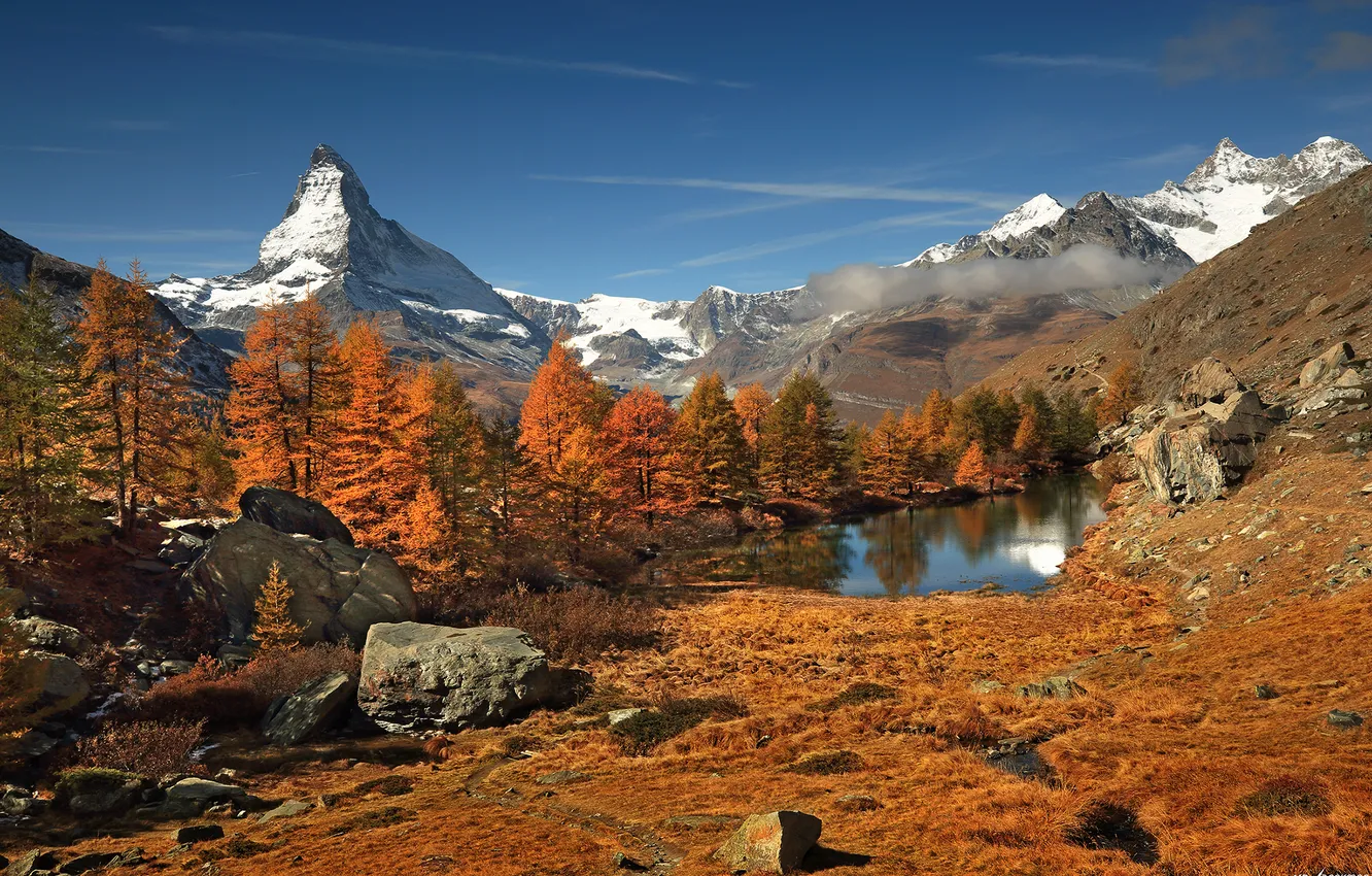 Photo wallpaper mountains, rocks, Mountain Range
