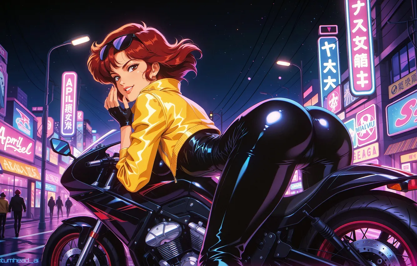 Photo wallpaper girls, anime, pose, ukvd