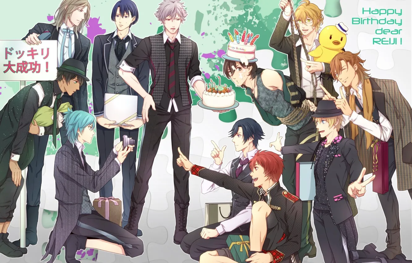 Photo wallpaper anime, art, guys, Singing Prince, Uta no prince