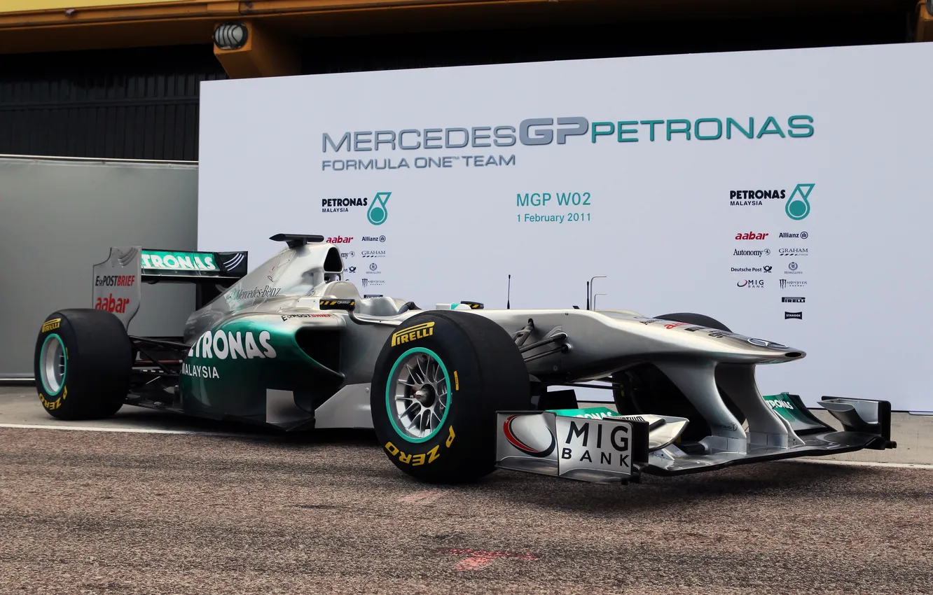 Photo wallpaper formula 1, mercedes, the car, Mercedes, formula 1
