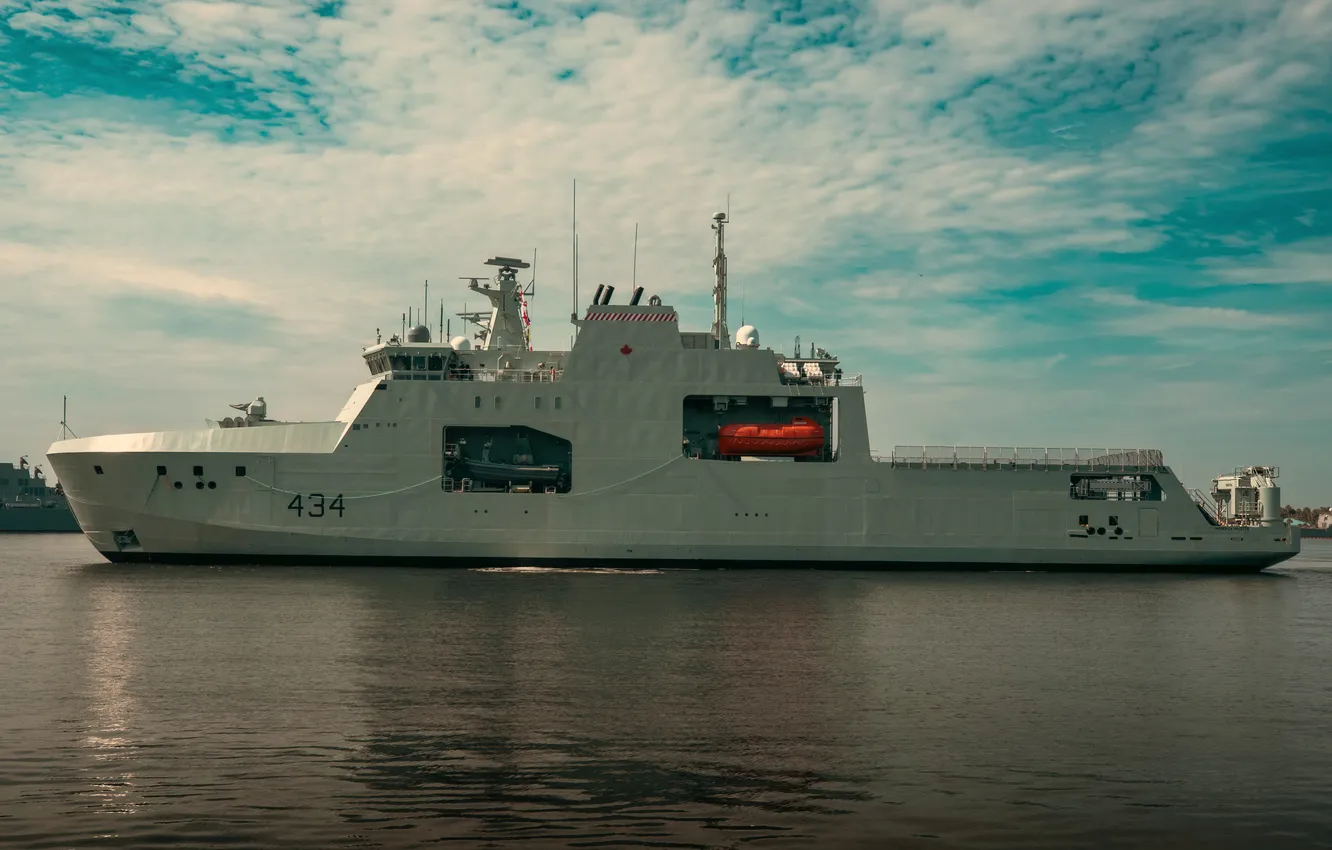 Photo wallpaper Canada, patrol ship, Frederick Rolette