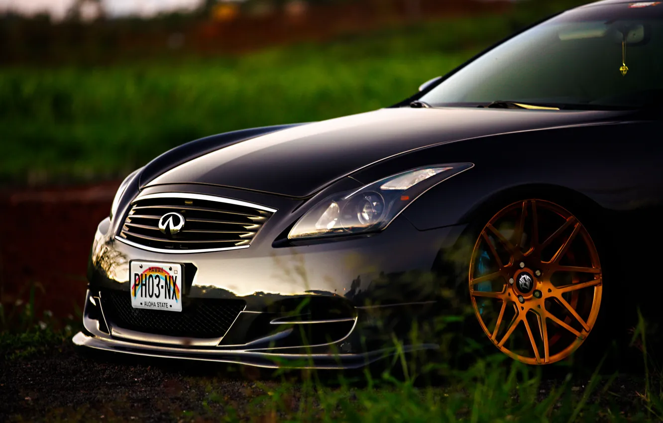 Photo wallpaper car, infiniti, tuning, rechange, infiniti g35, stance