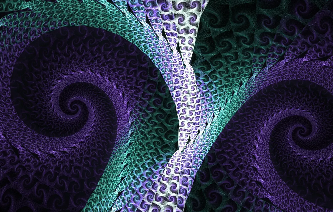 Photo wallpaper background, curls, pattern