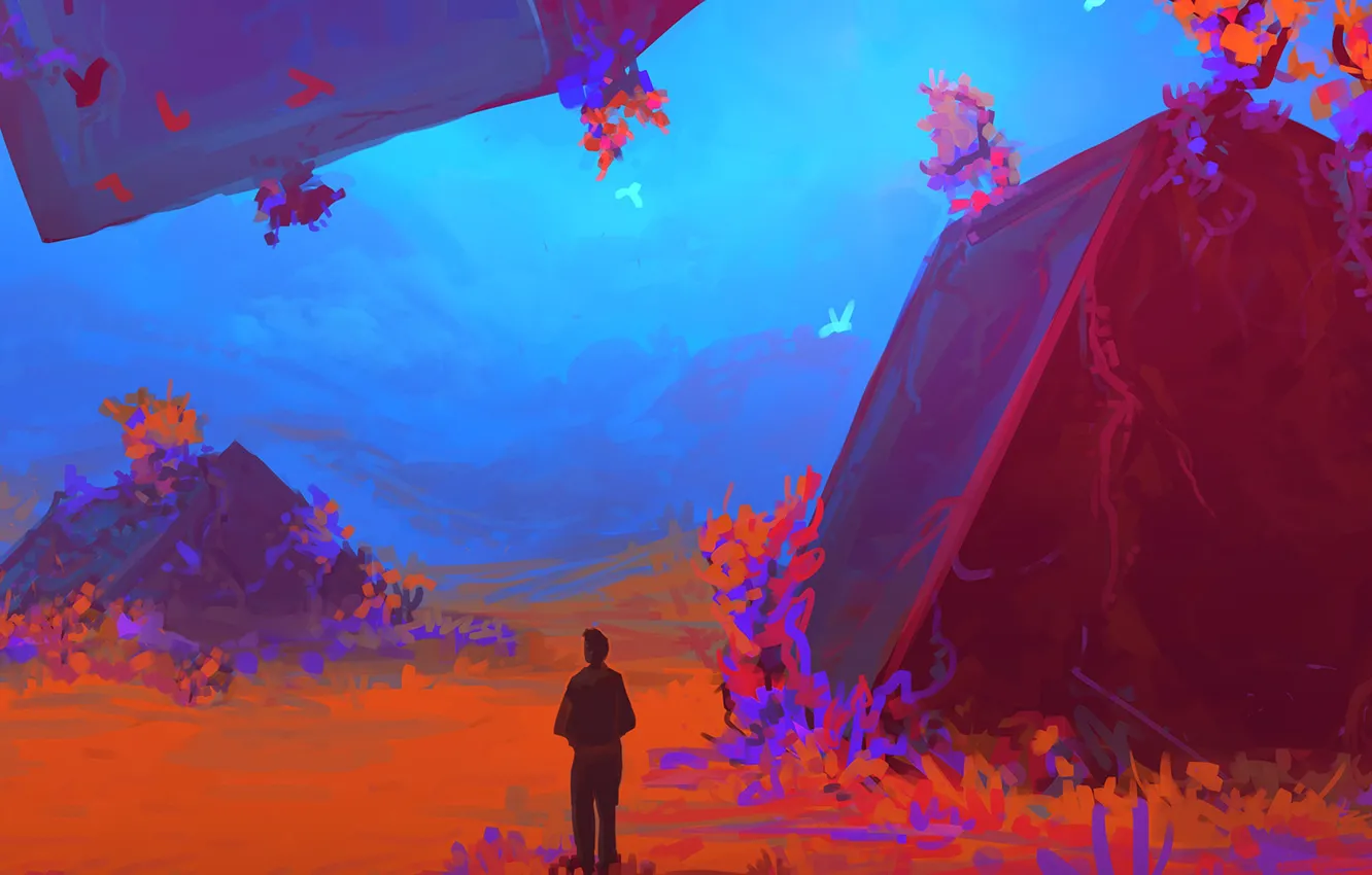 Photo wallpaper Music, Cover, Monstercat, Awake, WRLD, Colordrive