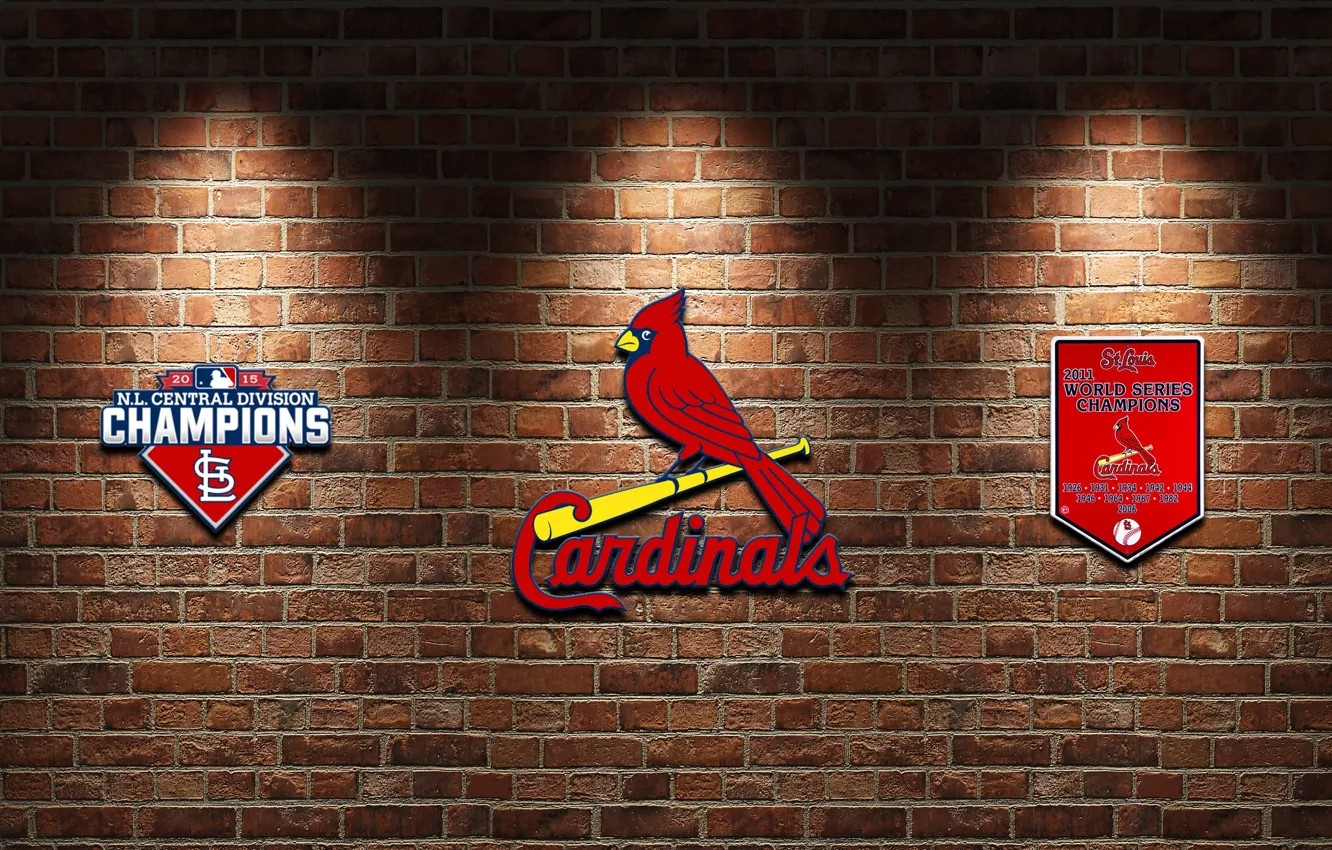 Photo wallpaper baseball, Cardinals, MLB, St Louis