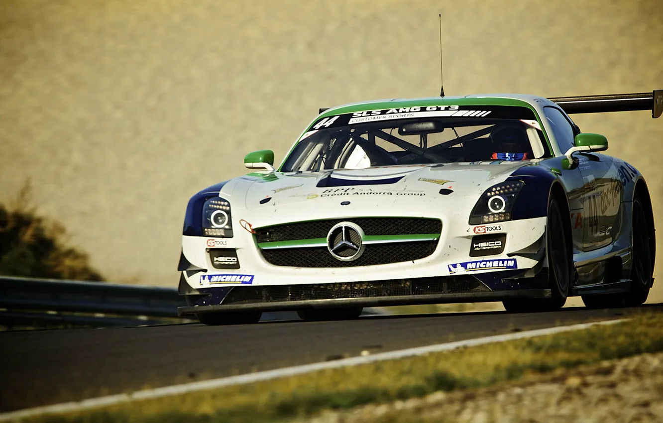 Photo wallpaper race, mercedes, Mercedes, Meren