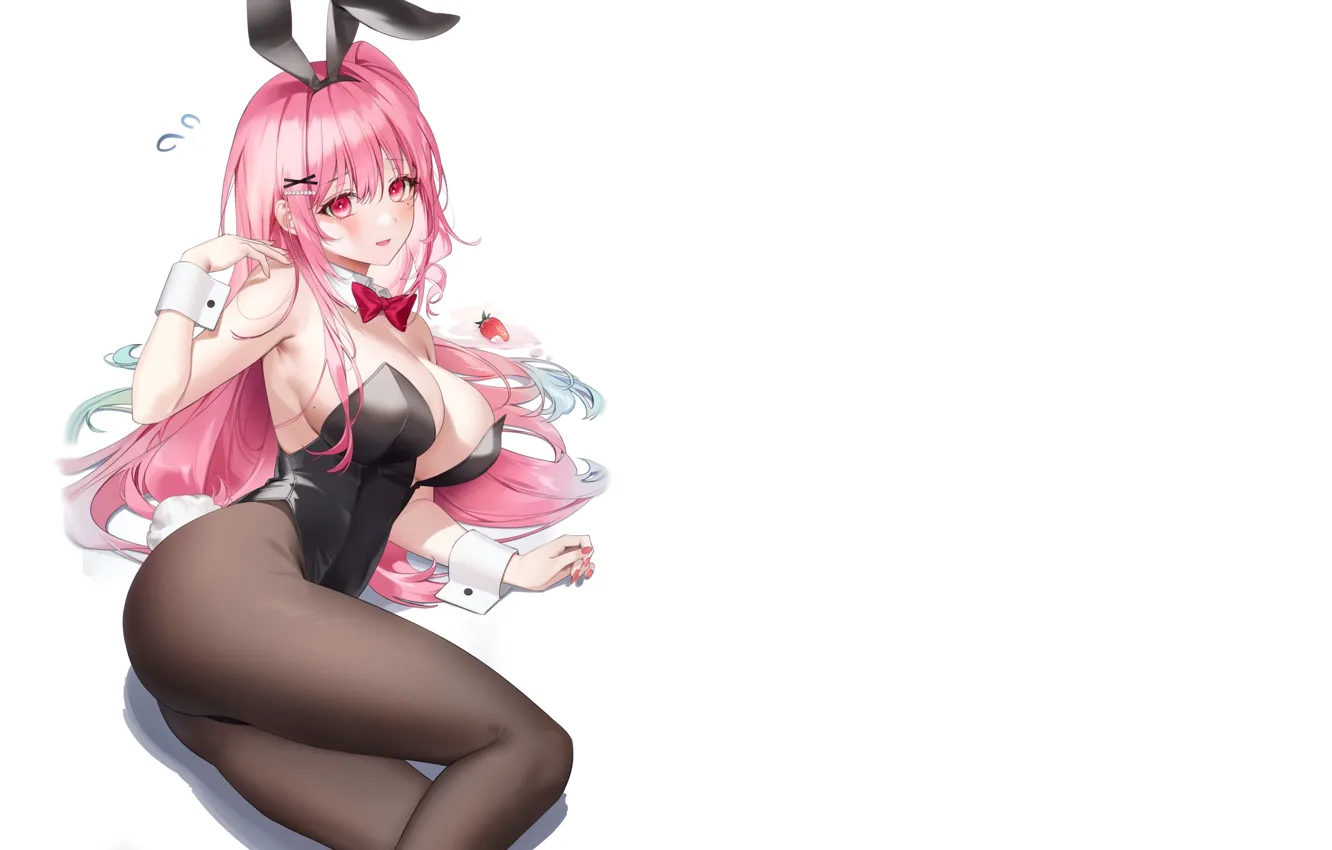 Photo wallpaper kawaii, hot, sexy, pink, anime, pretty, babe, bunny