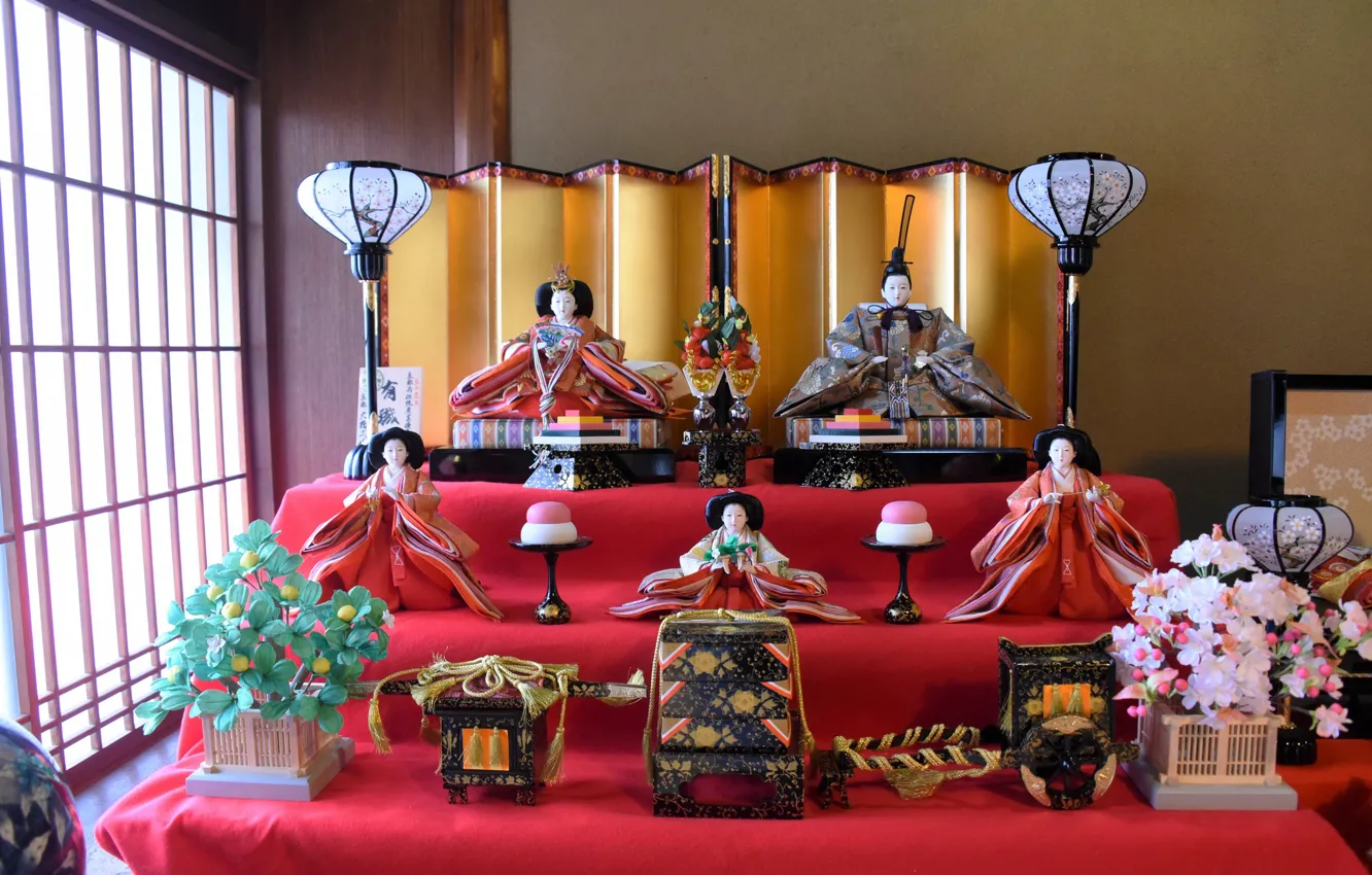 Photo wallpaper toys, Japan, doll, figures