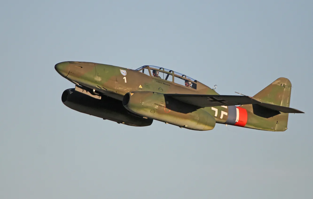 Photo wallpaper fighter, bomber, jet, Me.262, Messershmitt
