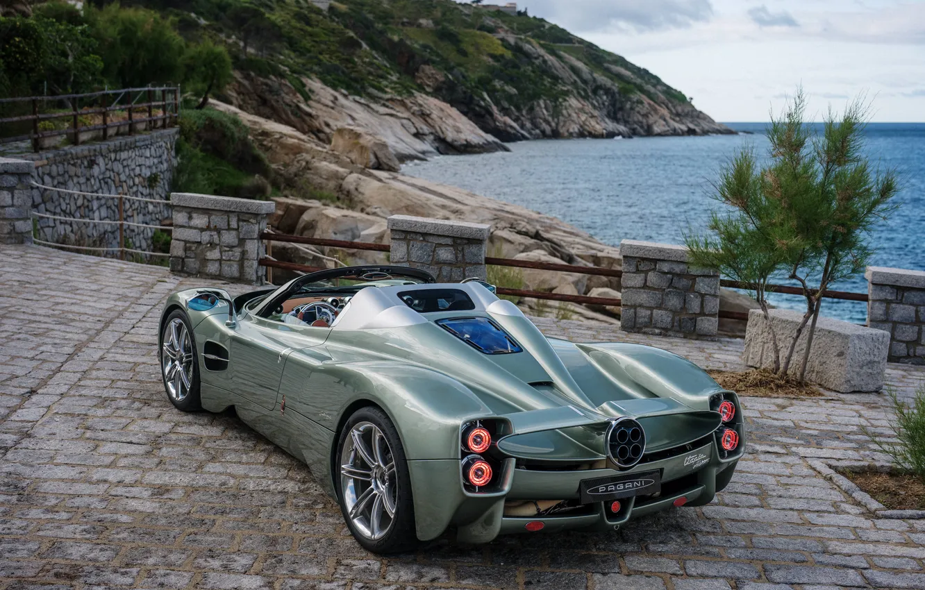 Photo wallpaper Roadster, supercar, Pagani, Supercar, Utopia, 2024, Pagani Utopia Roadster