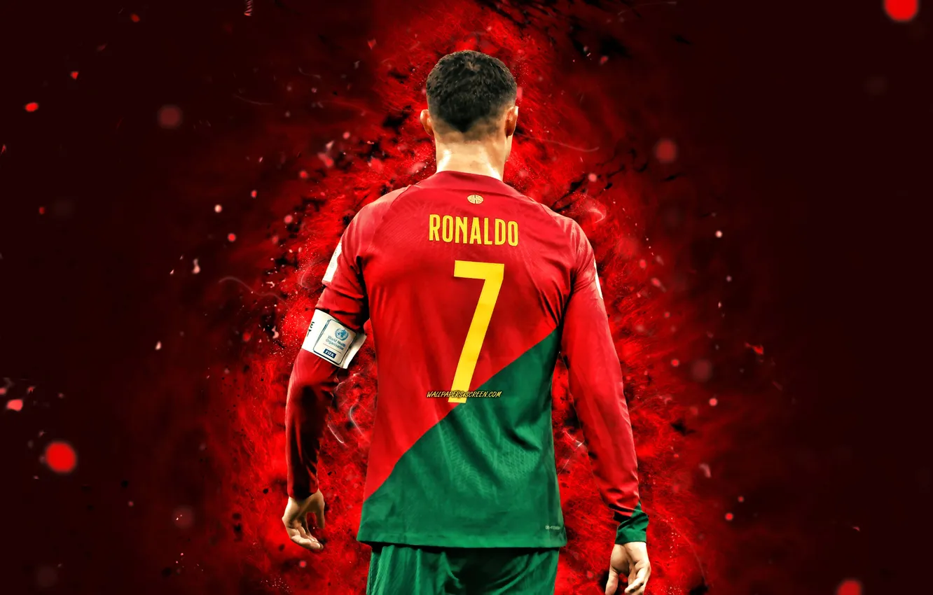 Photo wallpaper Cristiano Ronaldo, Legend, CR7, Football, Portugal, Soccer, Ronaldo, Cristiano