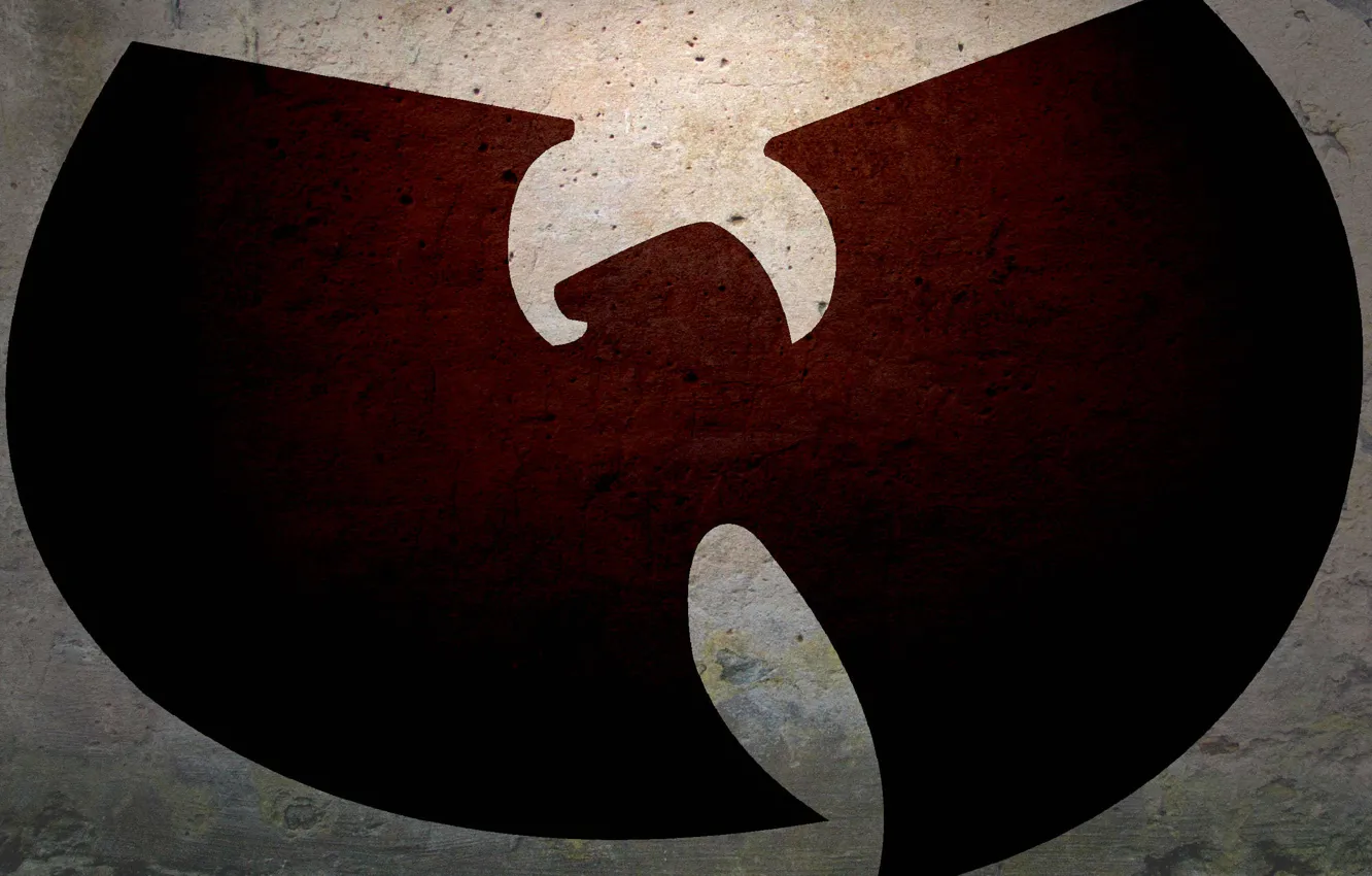 Photo wallpaper logo, wu tang, Minimalism