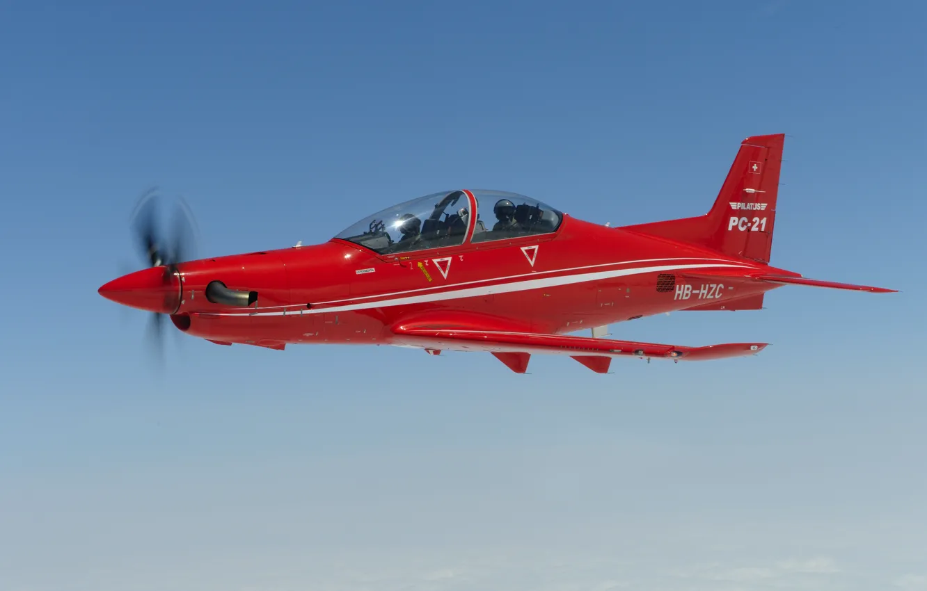 Photo wallpaper aircraft, aviation, Pilatus, Pilatus PC-21, PC-21