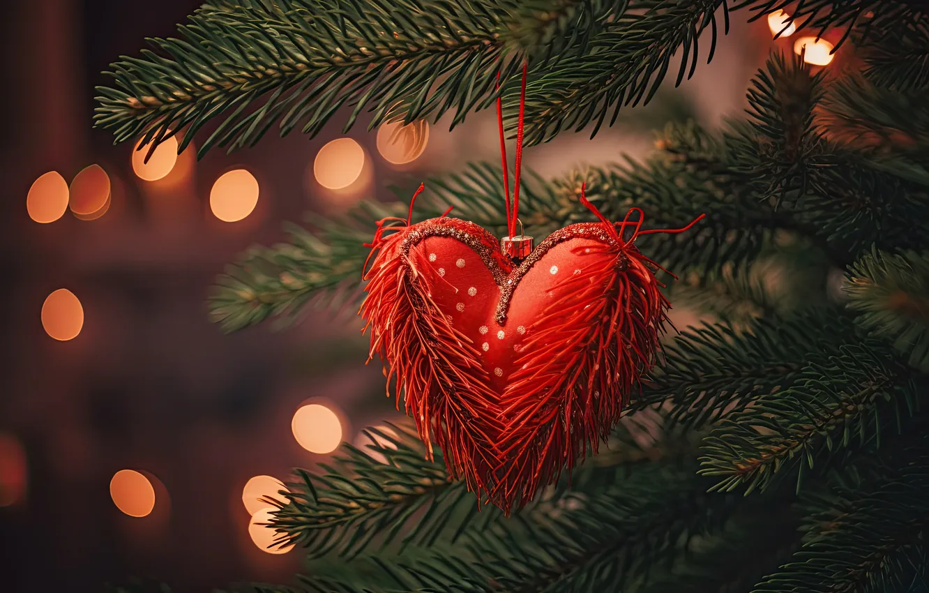 Photo wallpaper love, romance, heart, new year, Christmas, love, Christmas, Valentine's day