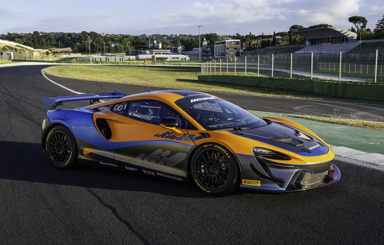 Photo wallpaper car, McLaren, track, Artura, McLaren Artura GT4