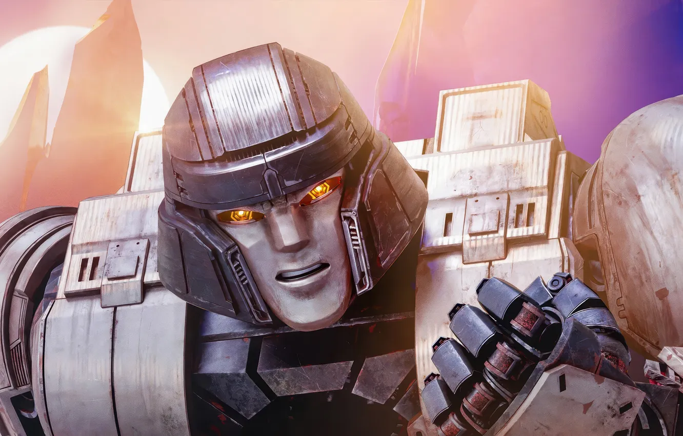 Photo wallpaper cartoon, robot, Transformers, 2024, Transformers One