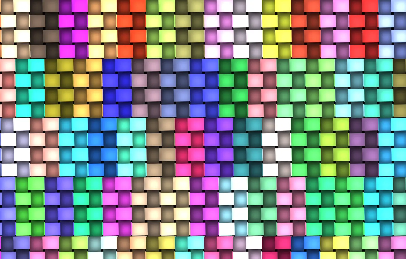 Photo wallpaper Tekstura, Colored, Quadrants