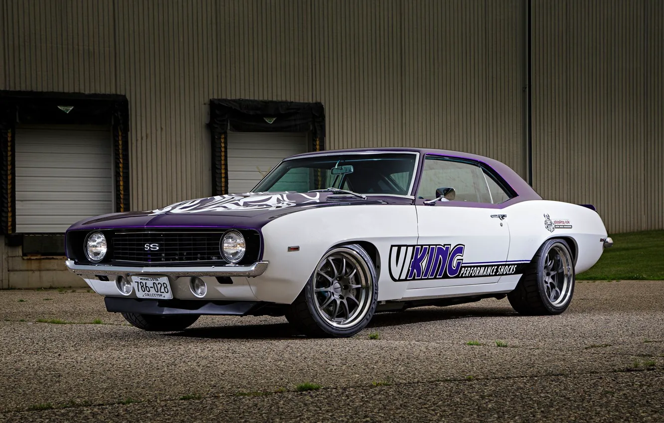 Photo wallpaper Chevrolet, Camaro, Performance, Wheels, Forgeline, GZ3, The Viking, Berserker '1969