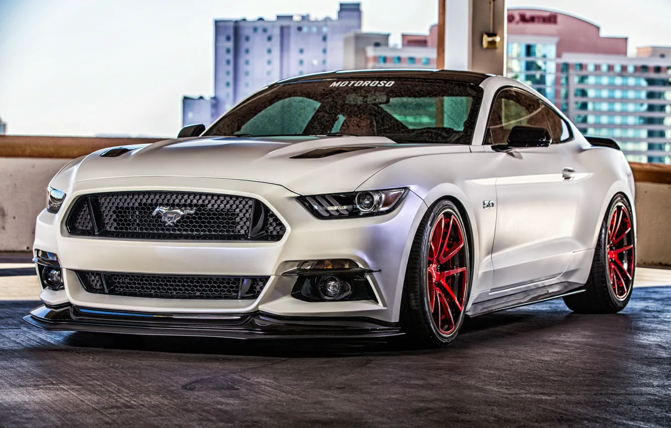 Photo wallpaper Mustang, Ford, Mustang, Ford, Motoroso