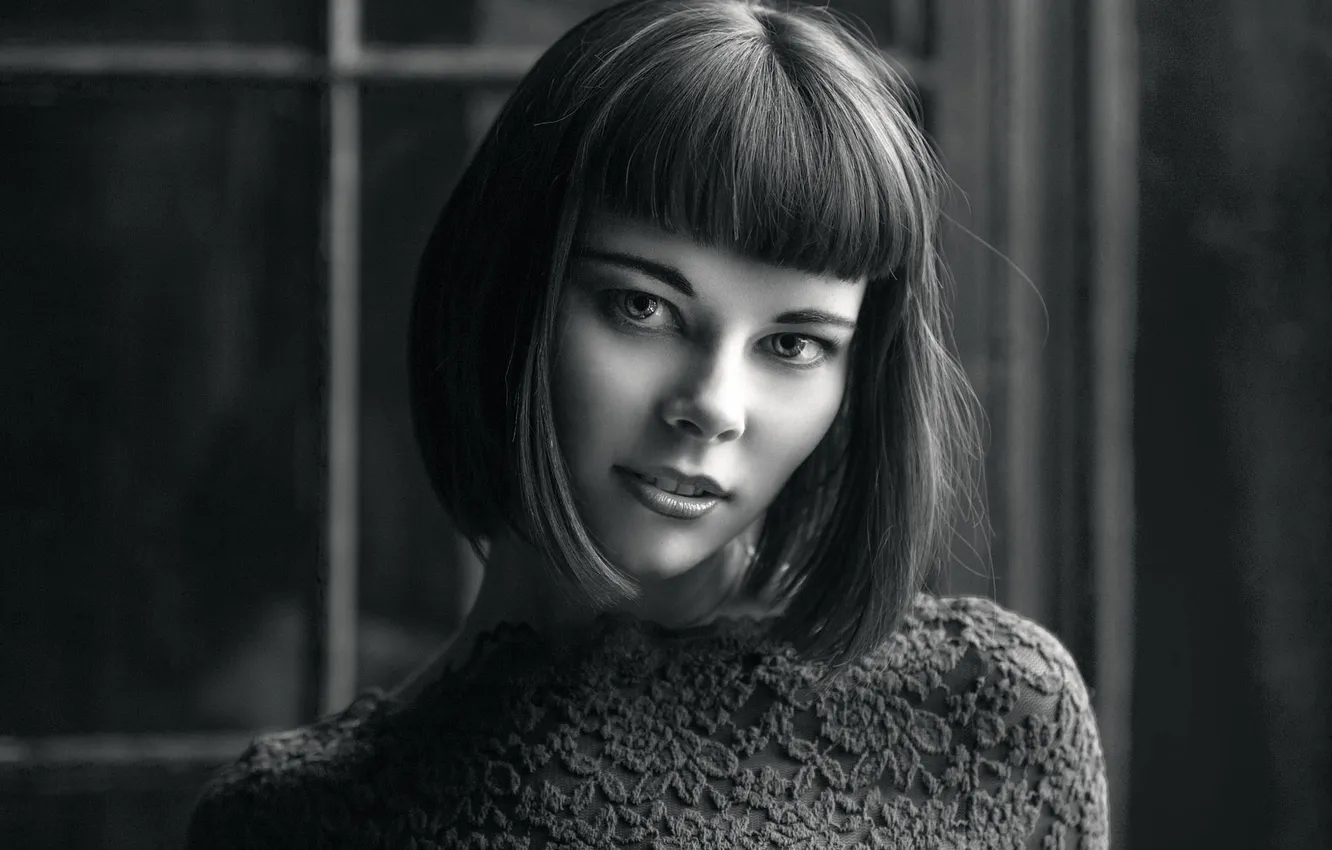 Photo wallpaper portrait, Kate