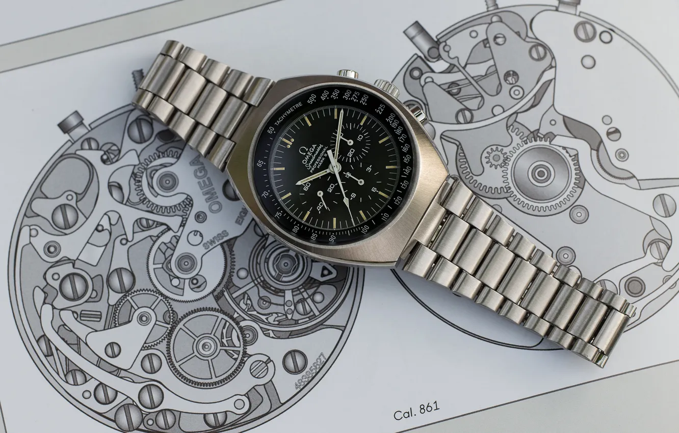 Photo wallpaper watch, mechanism, dial