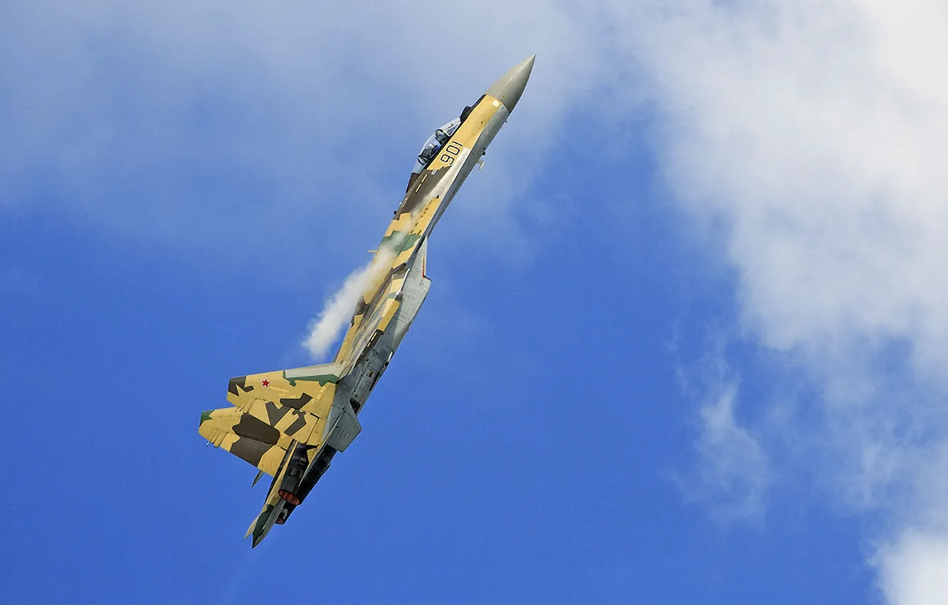 Photo wallpaper fighter, Dry, Su-35BM