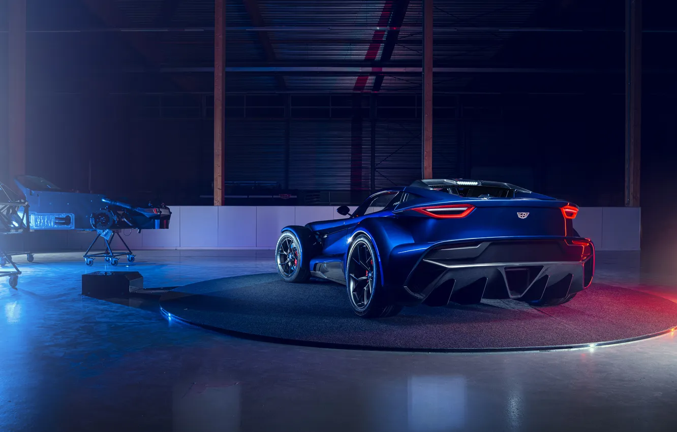 Photo wallpaper rear view, Donkervoort, Donkervoort F22