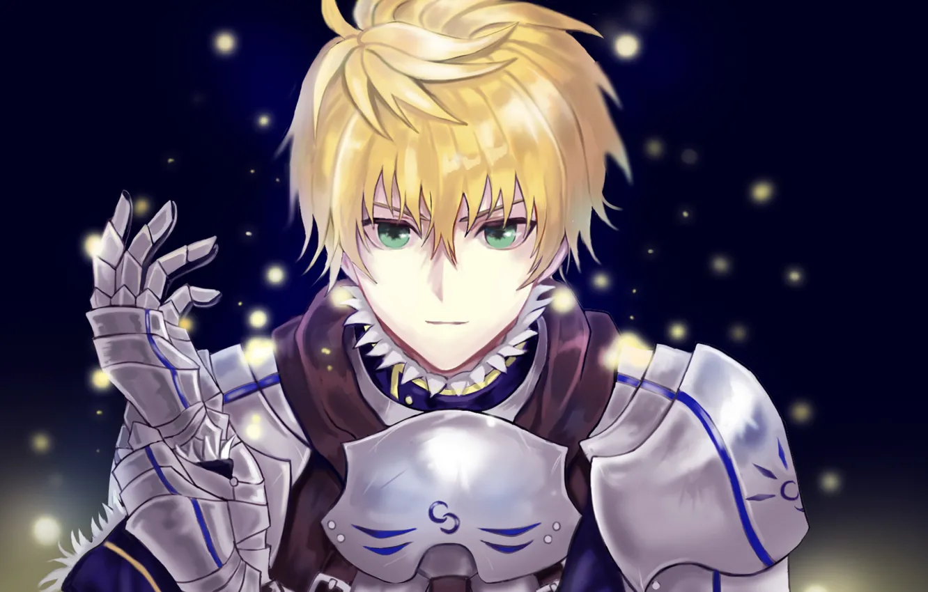 Photo wallpaper look, armor, guy, Fate / Grand Order, The destiny of a great campaign