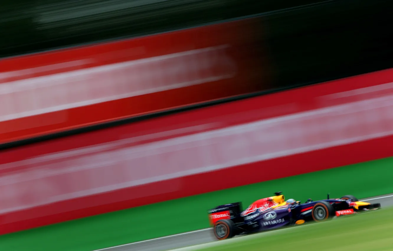 Photo wallpaper Formula 1, Red Bull, Vettel, racer, champion, Sebastian, RB10