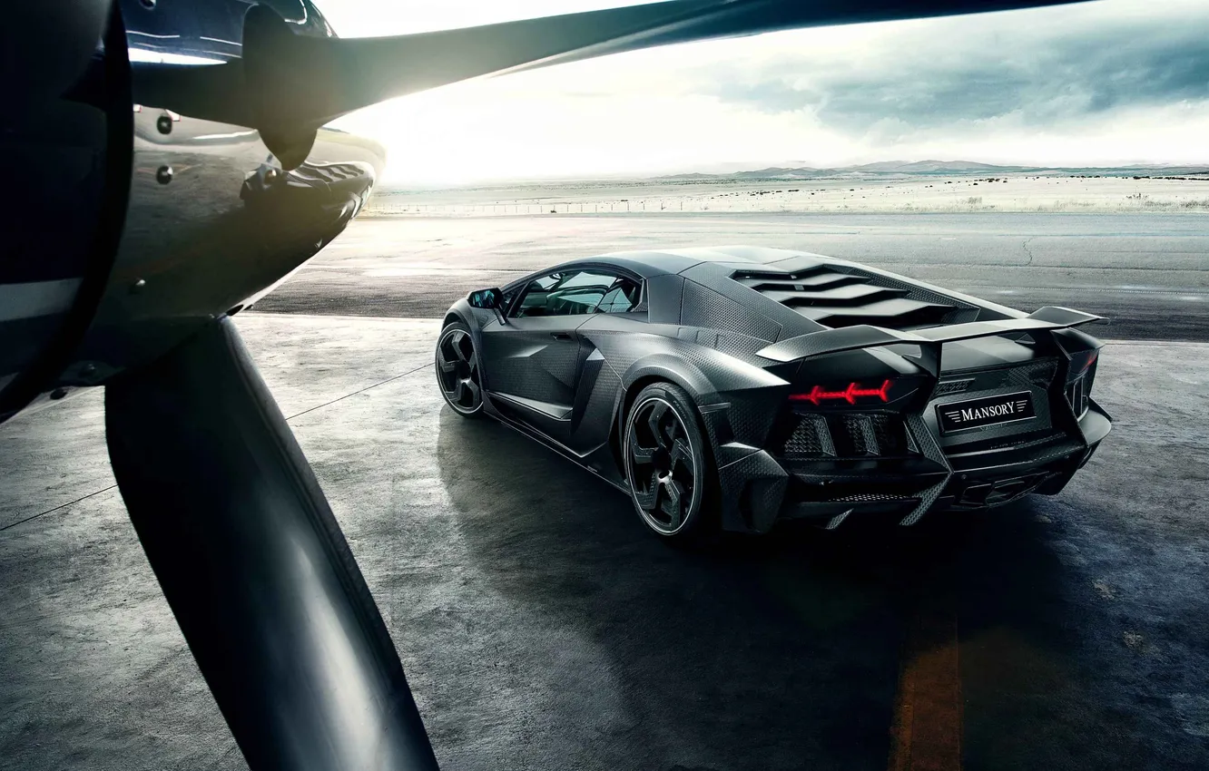 Photo wallpaper car, Lamborghini, Aventador, LP 700-4